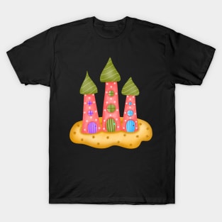 Magic Mushroom house. T-Shirt